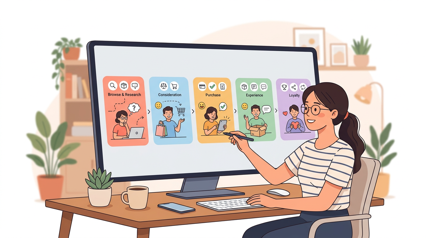 Stage-by-stage customer journey insights