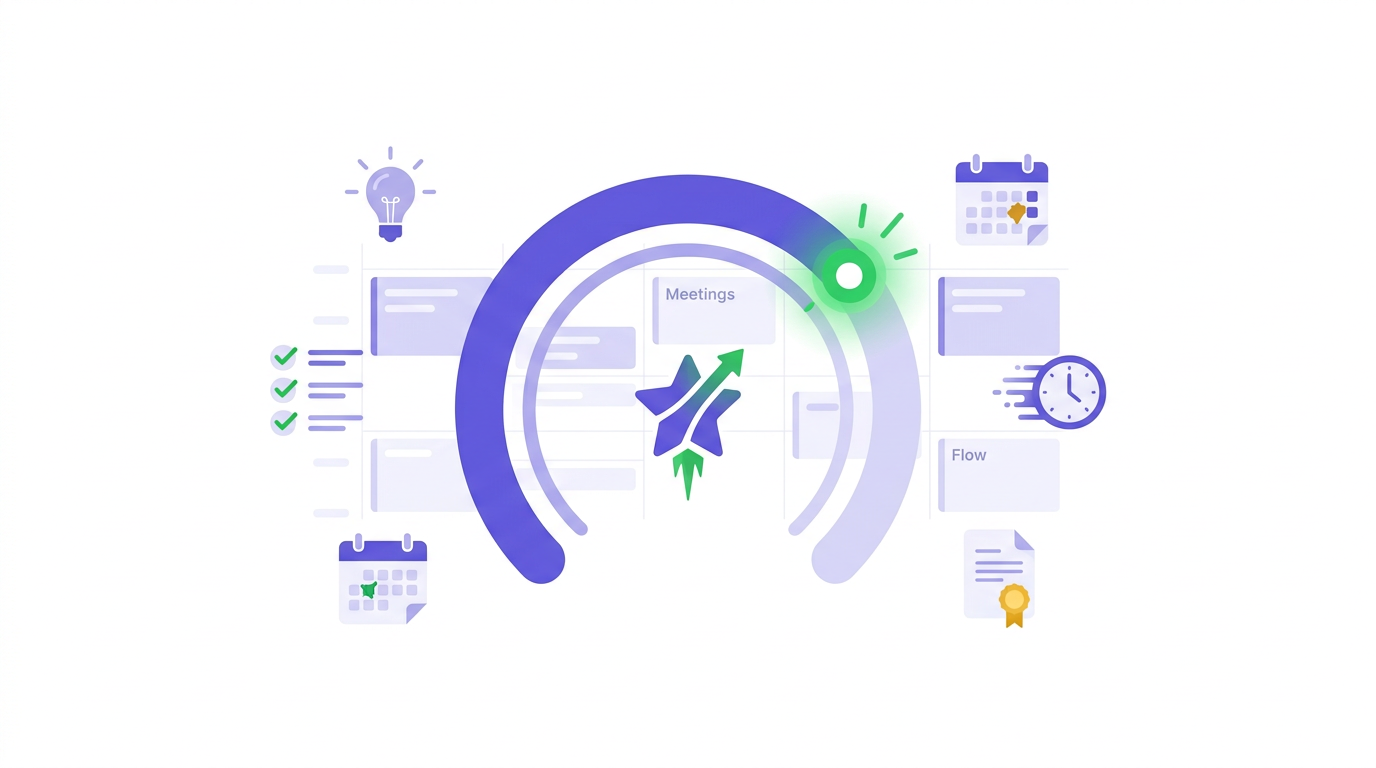 Productivity score and personalized tips