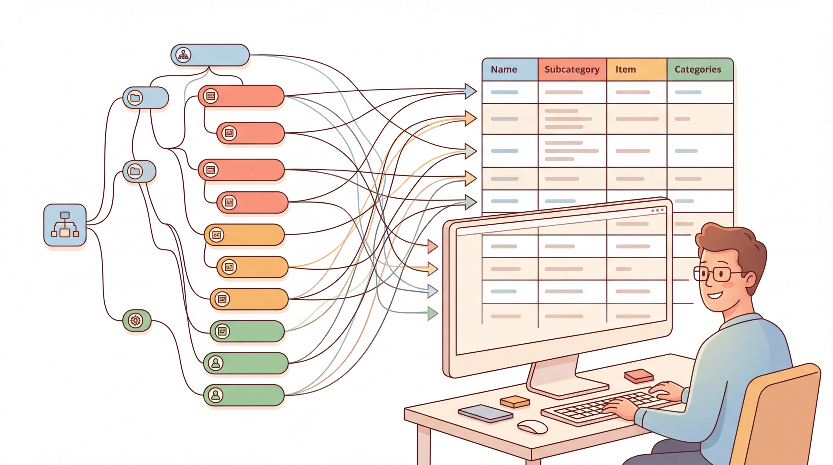 Smart Nested Data Handling