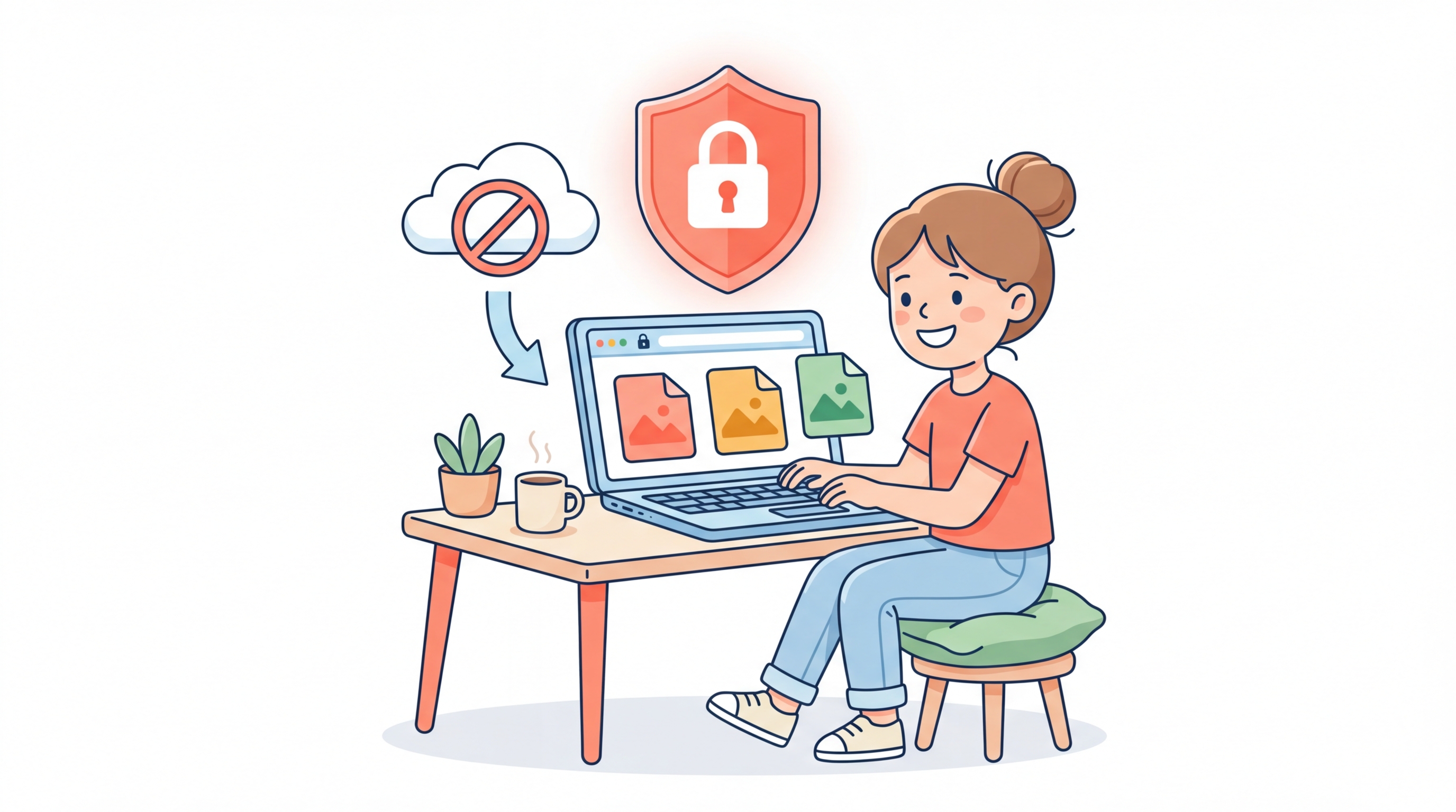 Privacy First Browser-Based Compression