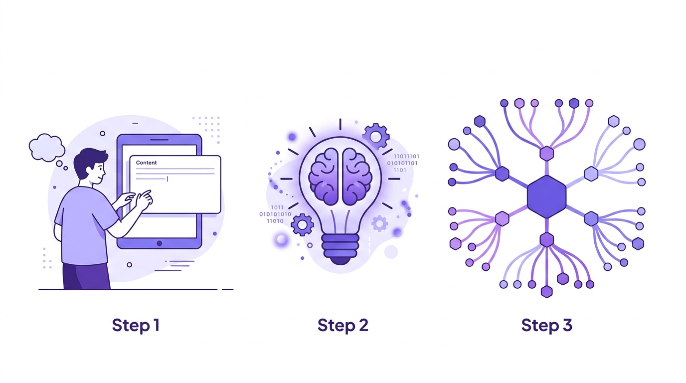 AI Mind Map Generator showing structured idea branches