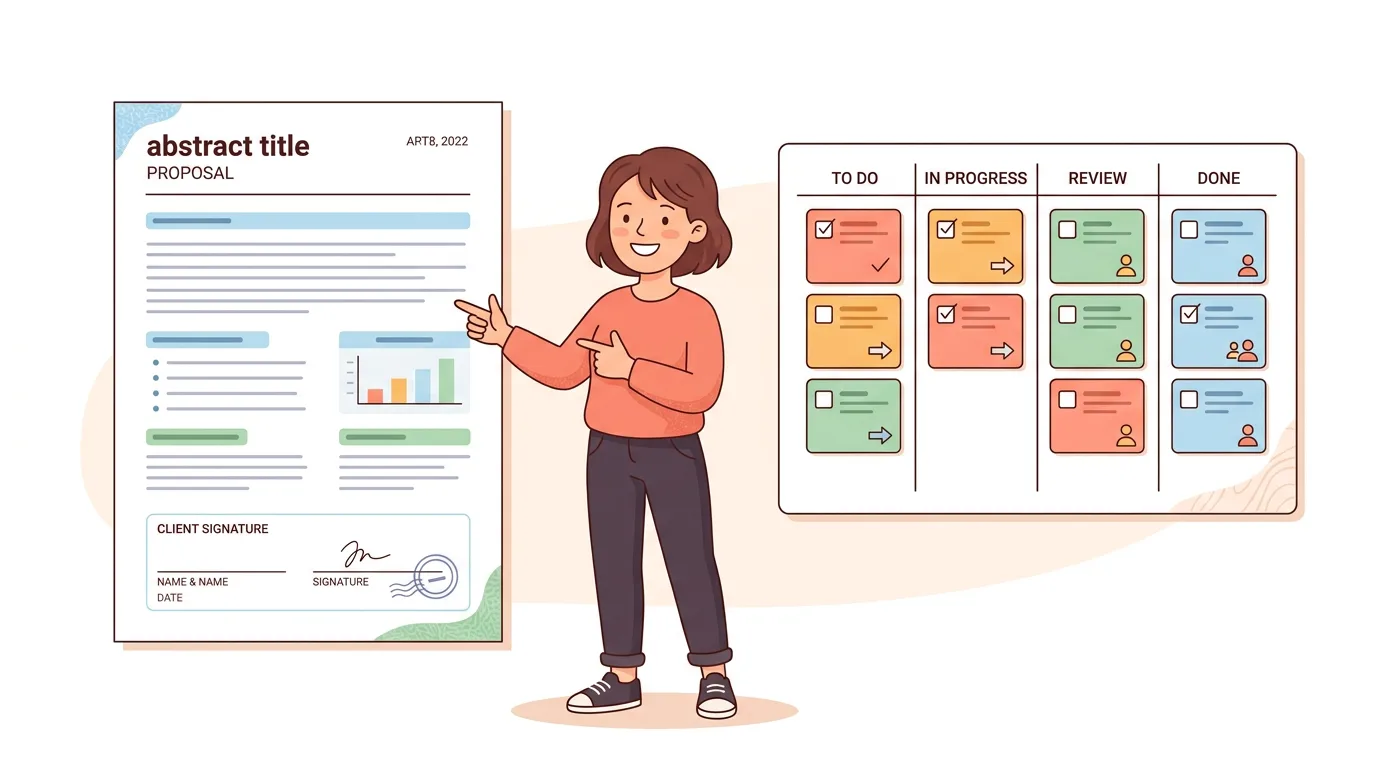 Proposal and task plan together