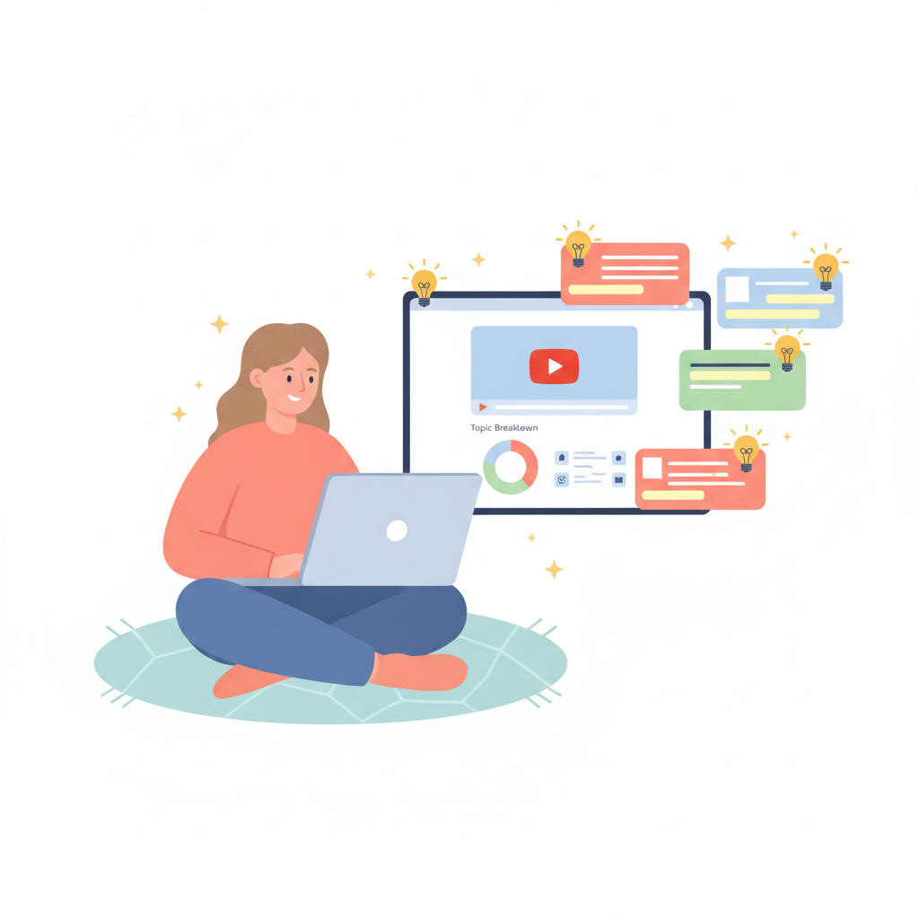 Actionable insights from YouTube video summaries